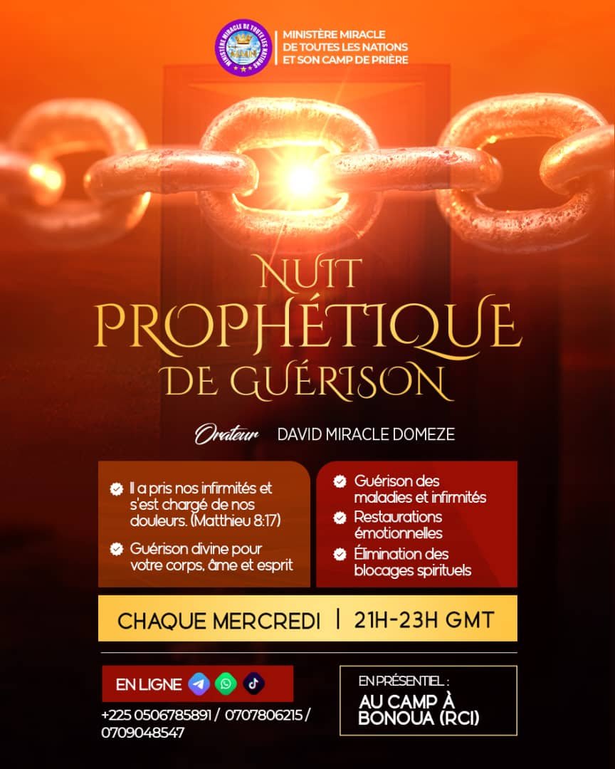 Nuit Prophétique de Guérison